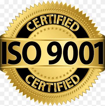 ISO 9001:2015 Quality Management System certification badge